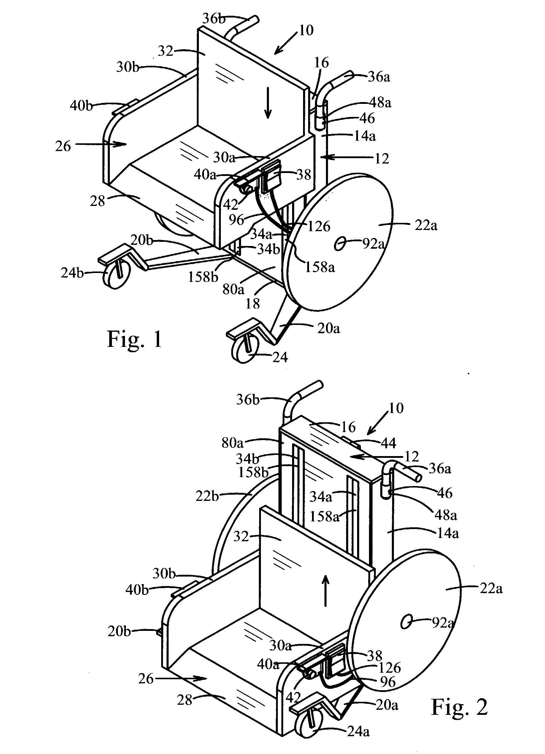 Mobile self-recovery chair