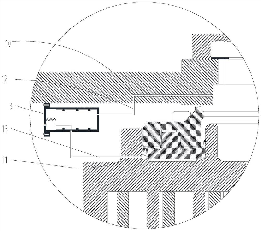 Valve assembly and scroll compressor comprising same