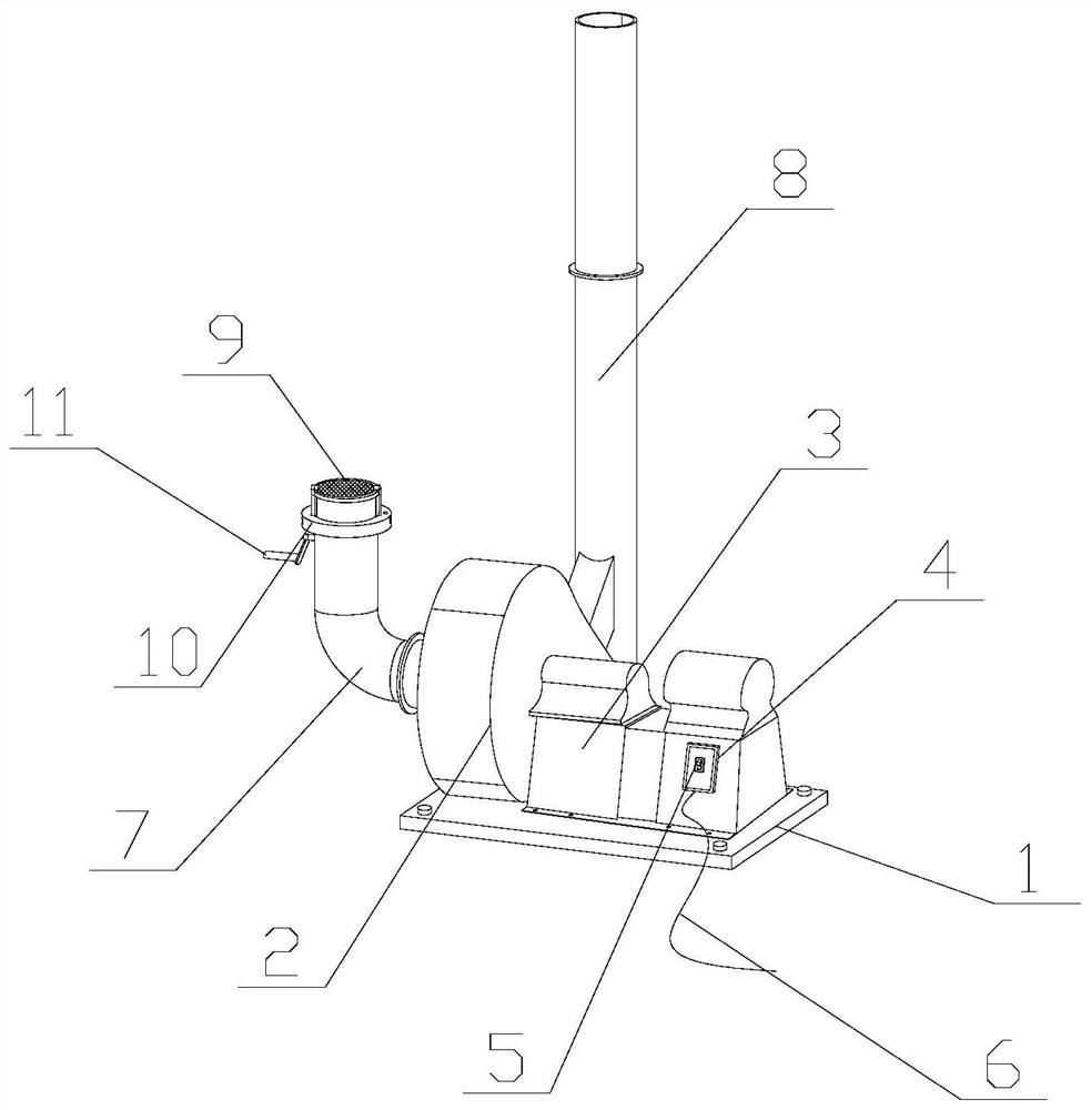 A waste incinerator fly ash conveying device