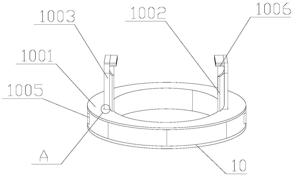 A waste incinerator fly ash conveying device