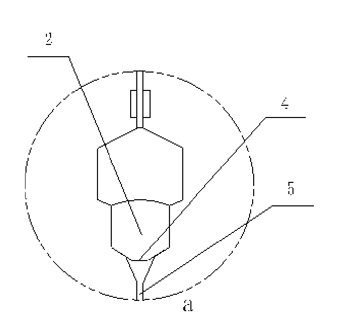 Casting method of aluminum alloy rod parts and casting equipment for realizing same