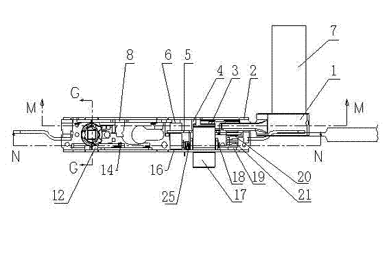 Rod type escape device