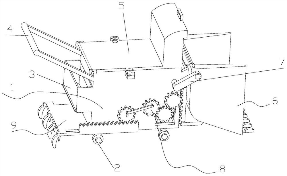 Cultivated land soil remediation system