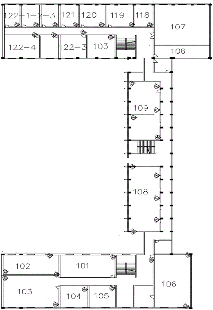 Indoor positioning method based on AP selection