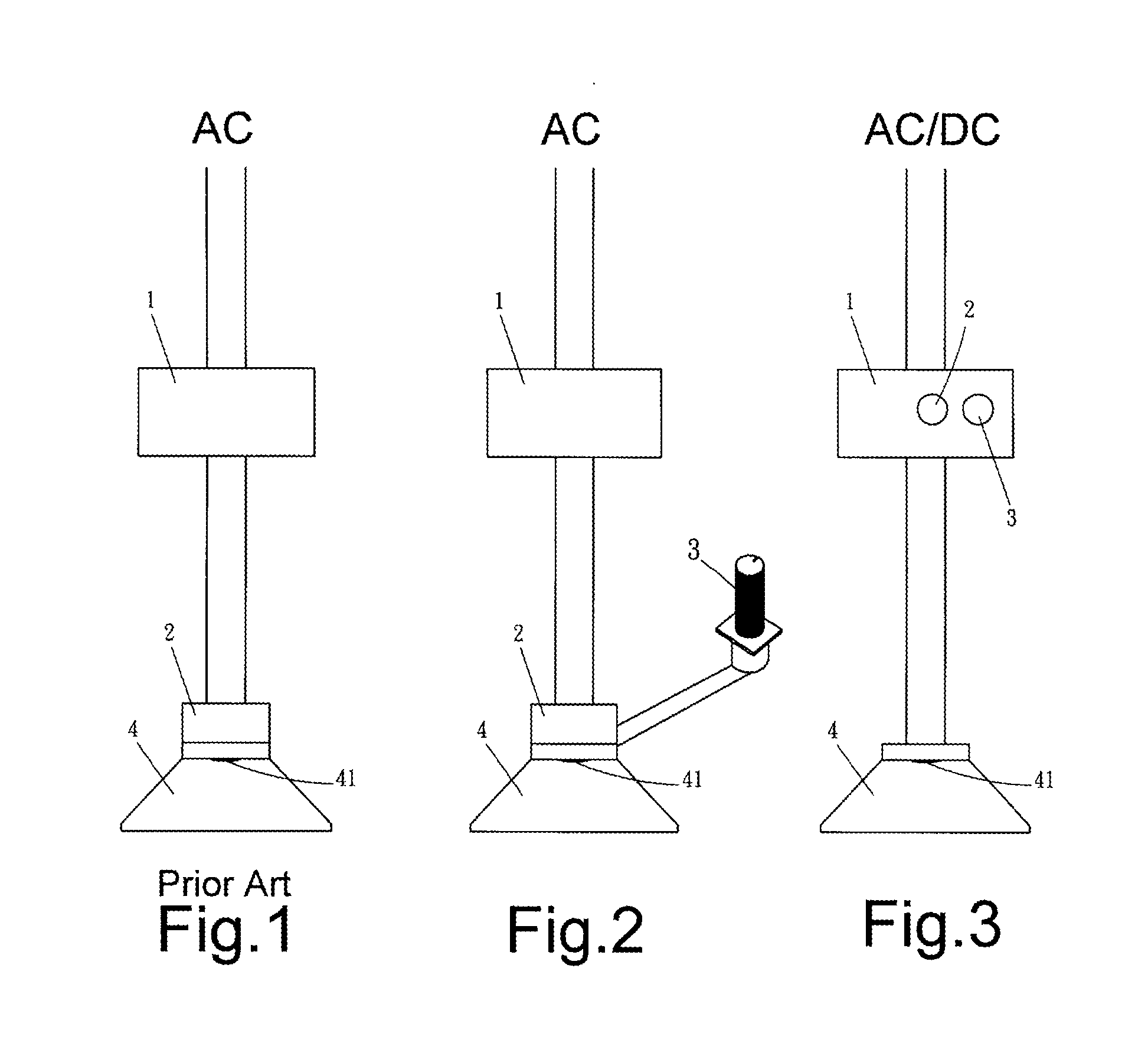 Power supply with dimming control for high-power DC LED lamp