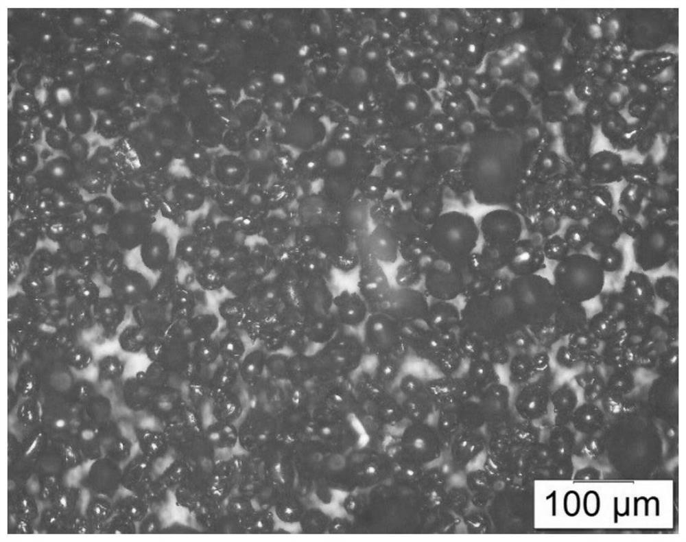 Preparation method of metal matrix amorphous coating