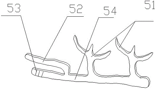 Traction device for mandibular impacted wisdom teeth