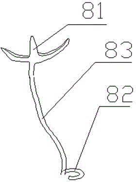 Traction device for mandibular impacted wisdom teeth