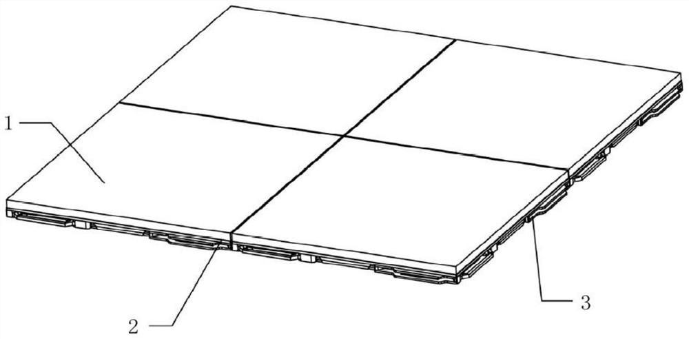 Floor assembly and installation method