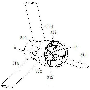 Unmanned aerial vehicle attitude control system, flight control system and attitude control method