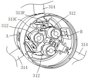 Unmanned aerial vehicle attitude control system, flight control system and attitude control method