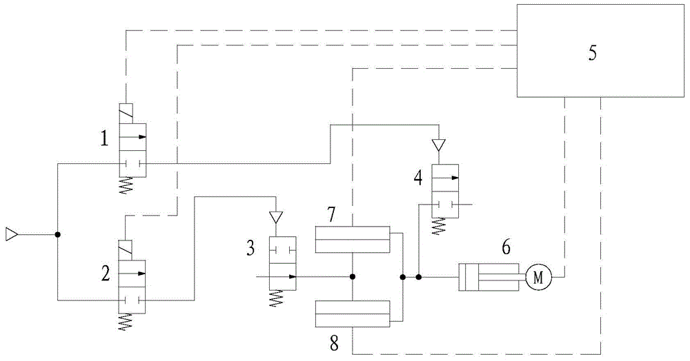 Differential pressure sensor static performance detection device