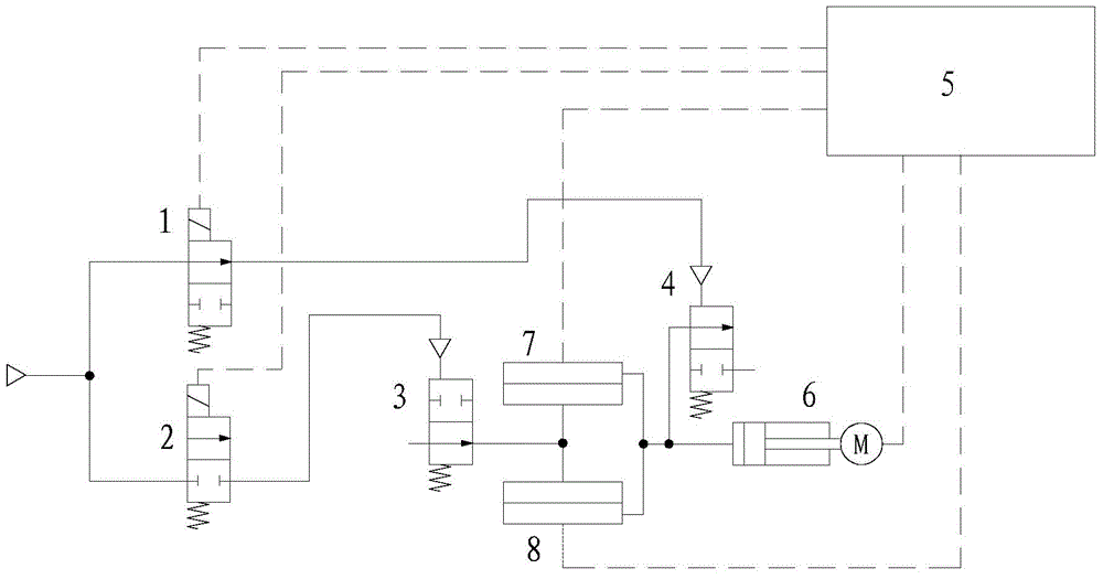 Differential pressure sensor static performance detection device