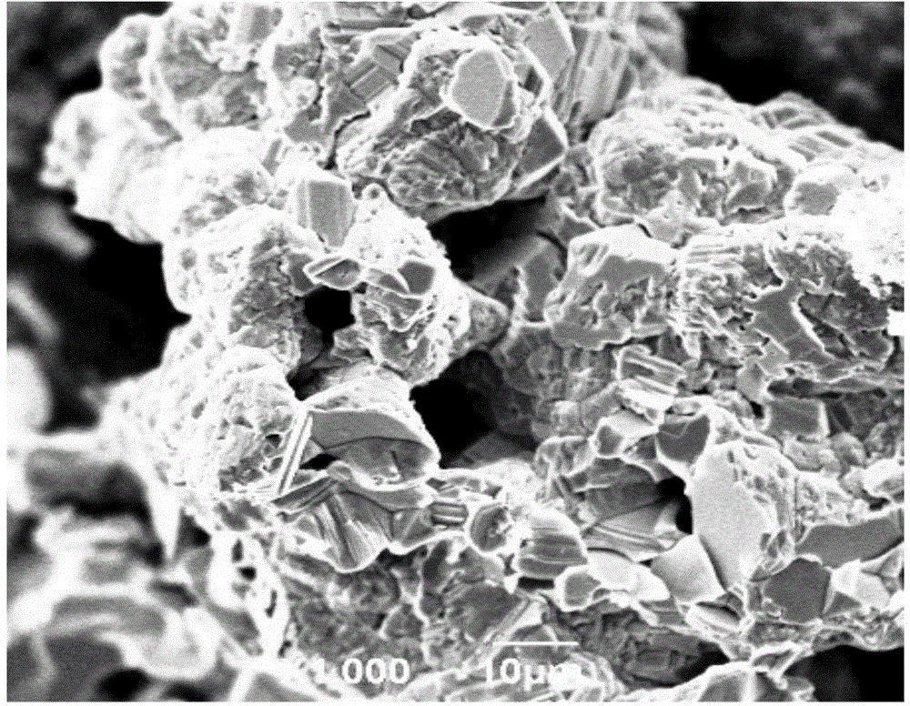 Preparation method of high-density Fe(Se,Te) superconducting material