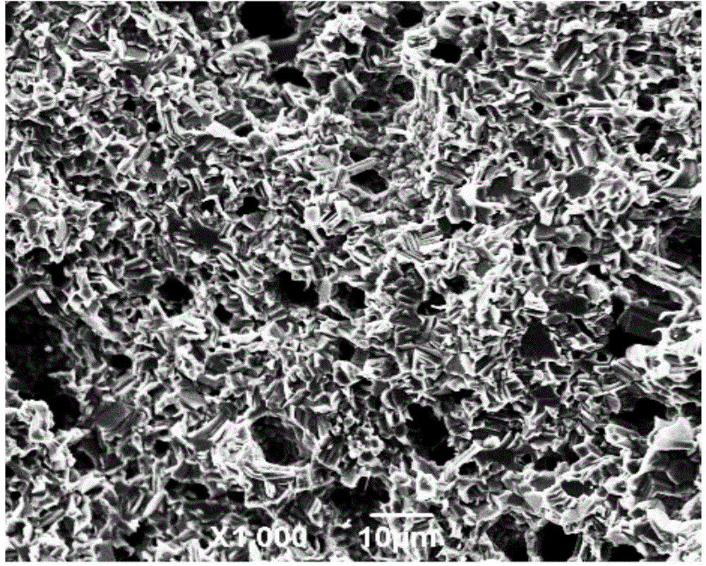 Preparation method of high-density Fe(Se,Te) superconducting material