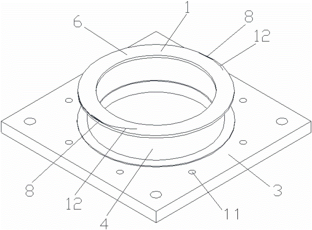 Combined type fiber loop framework for fiber-optic gyroscope