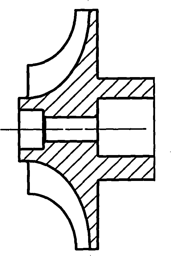 Expansion machine rotor for highly pressurized liquid throttling