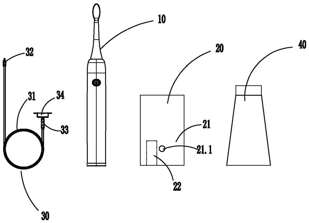 Electric toothbrush kit