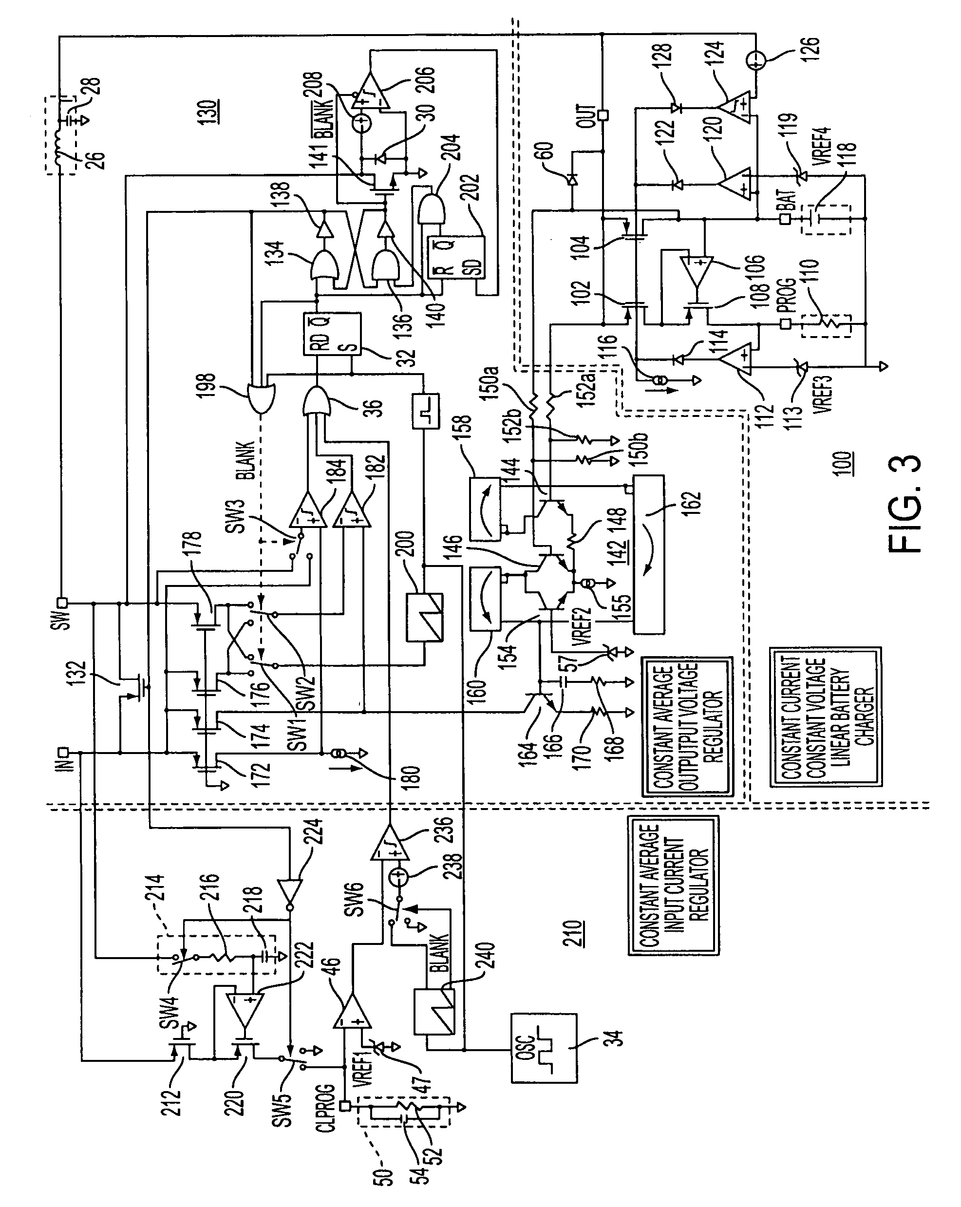 Power manager and power managing method for battery-powered application