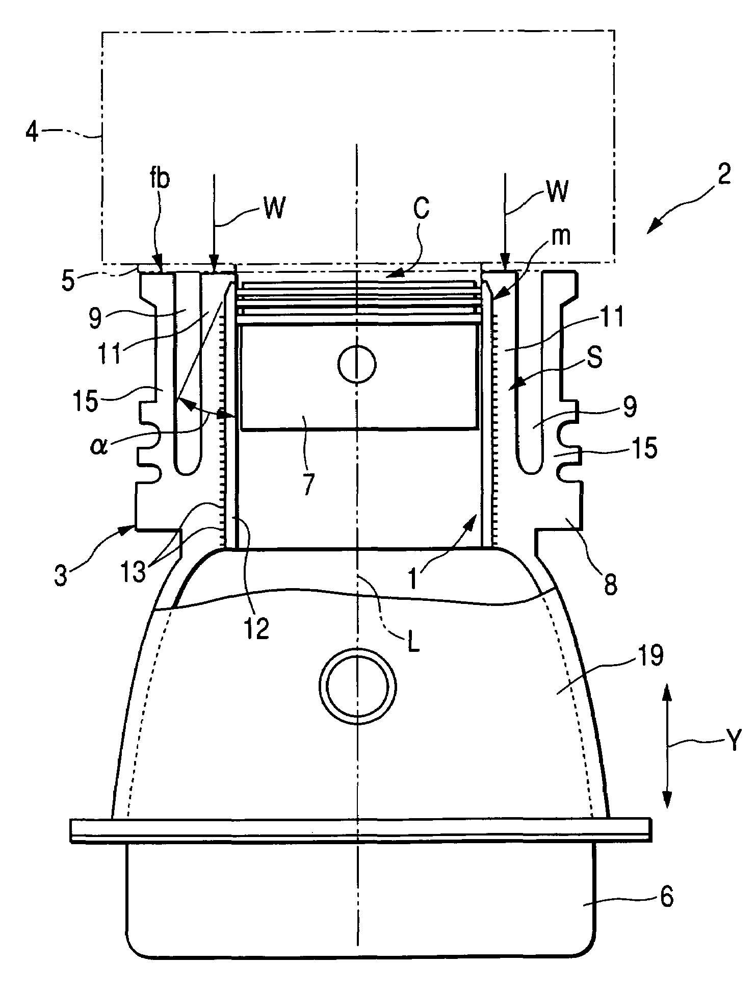 Engine cylinder liner construction