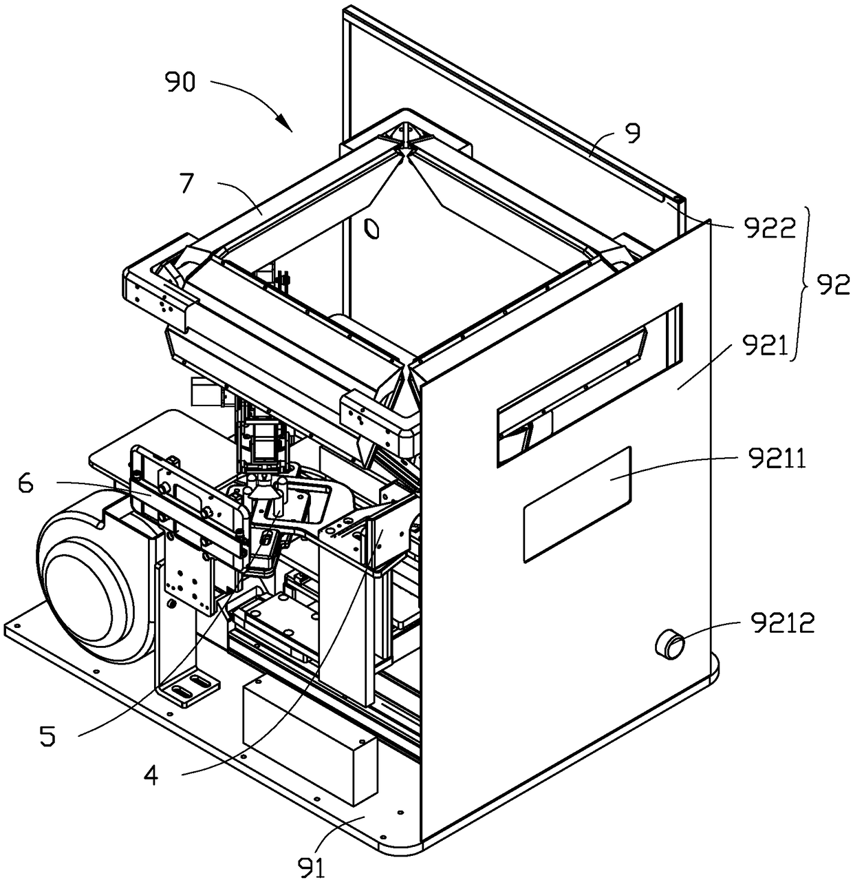 Mobile phone recycling device and method