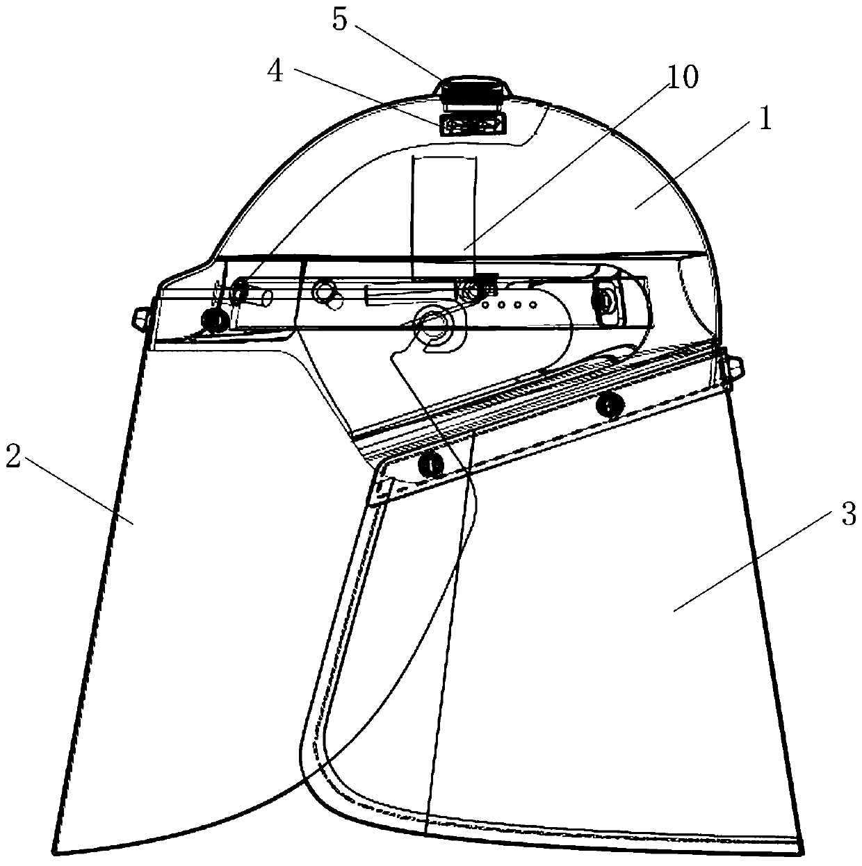 Air purification protective mask