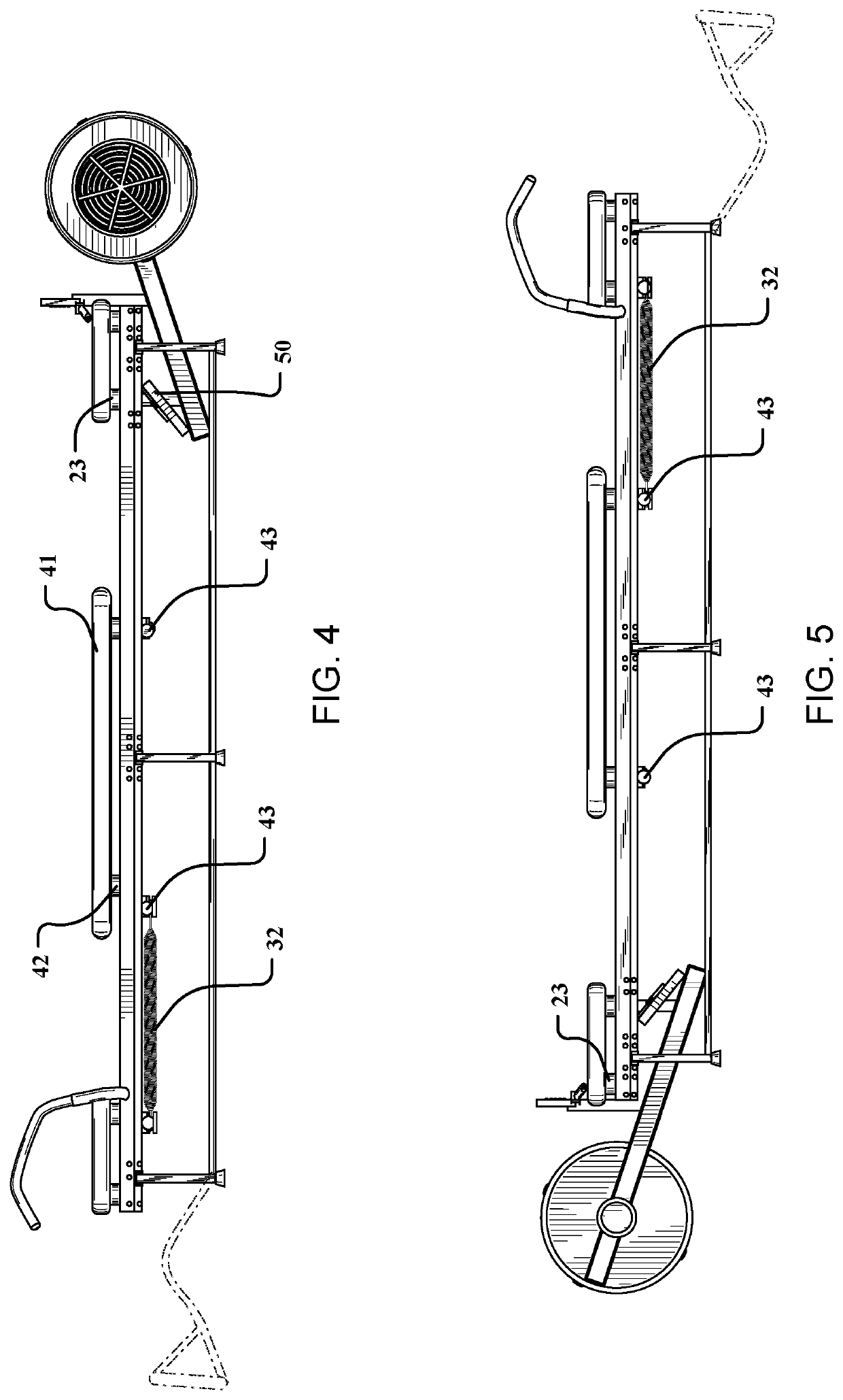 Exercise device with rocking seat