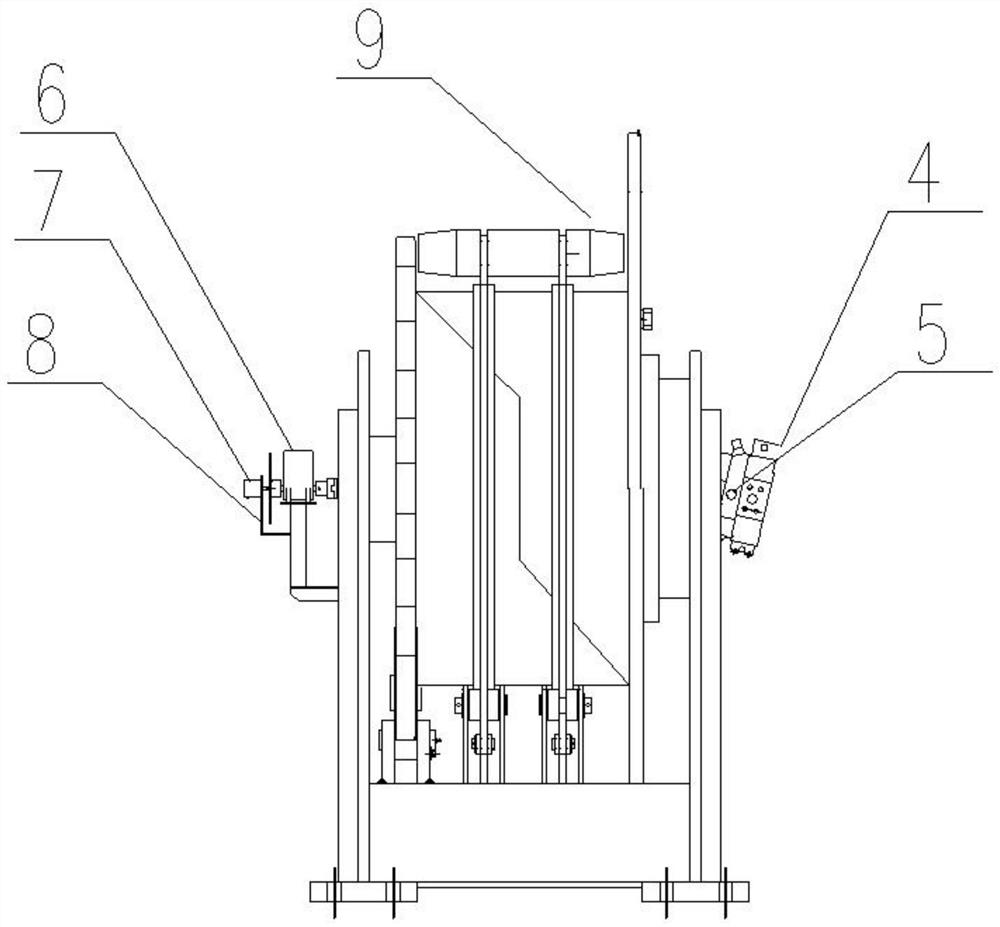 Multi-hook synchronous control system based on hydraulic winch and applied to cranes and method thereof