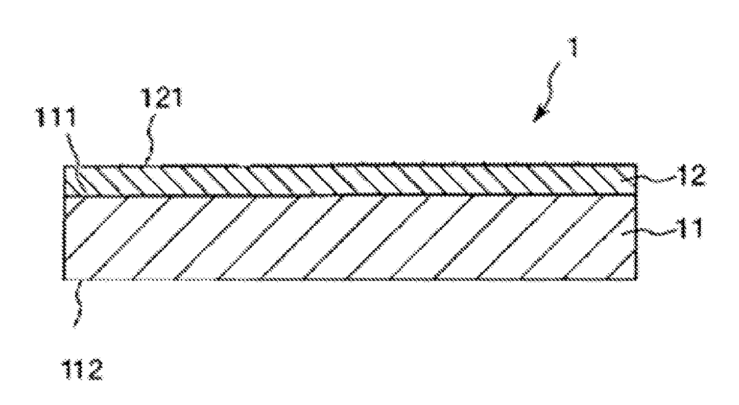 Release film for producing green sheet