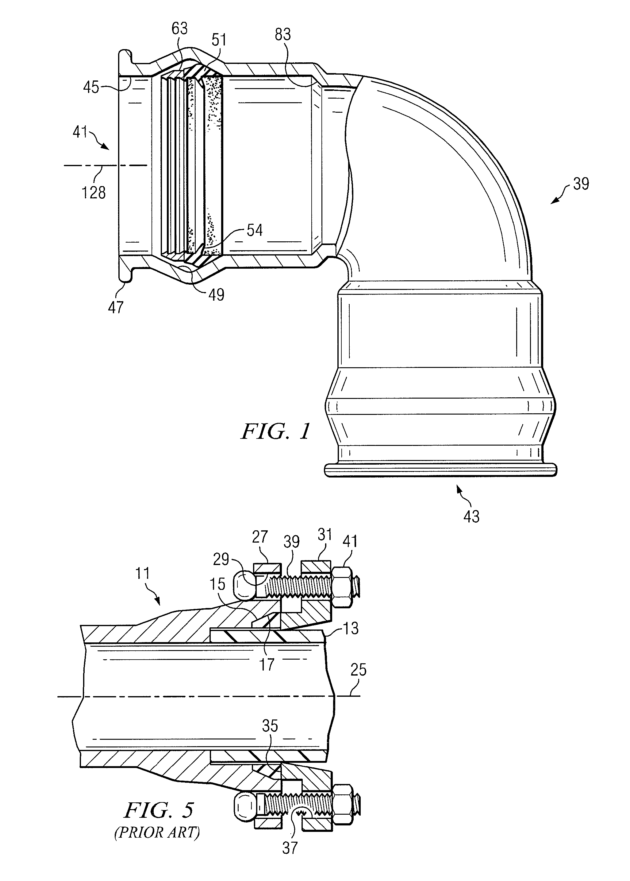 Self restrained ductile iron fitting