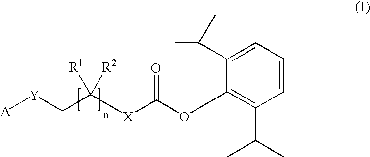 Prodrugs of propofol, compositions and uses thereof