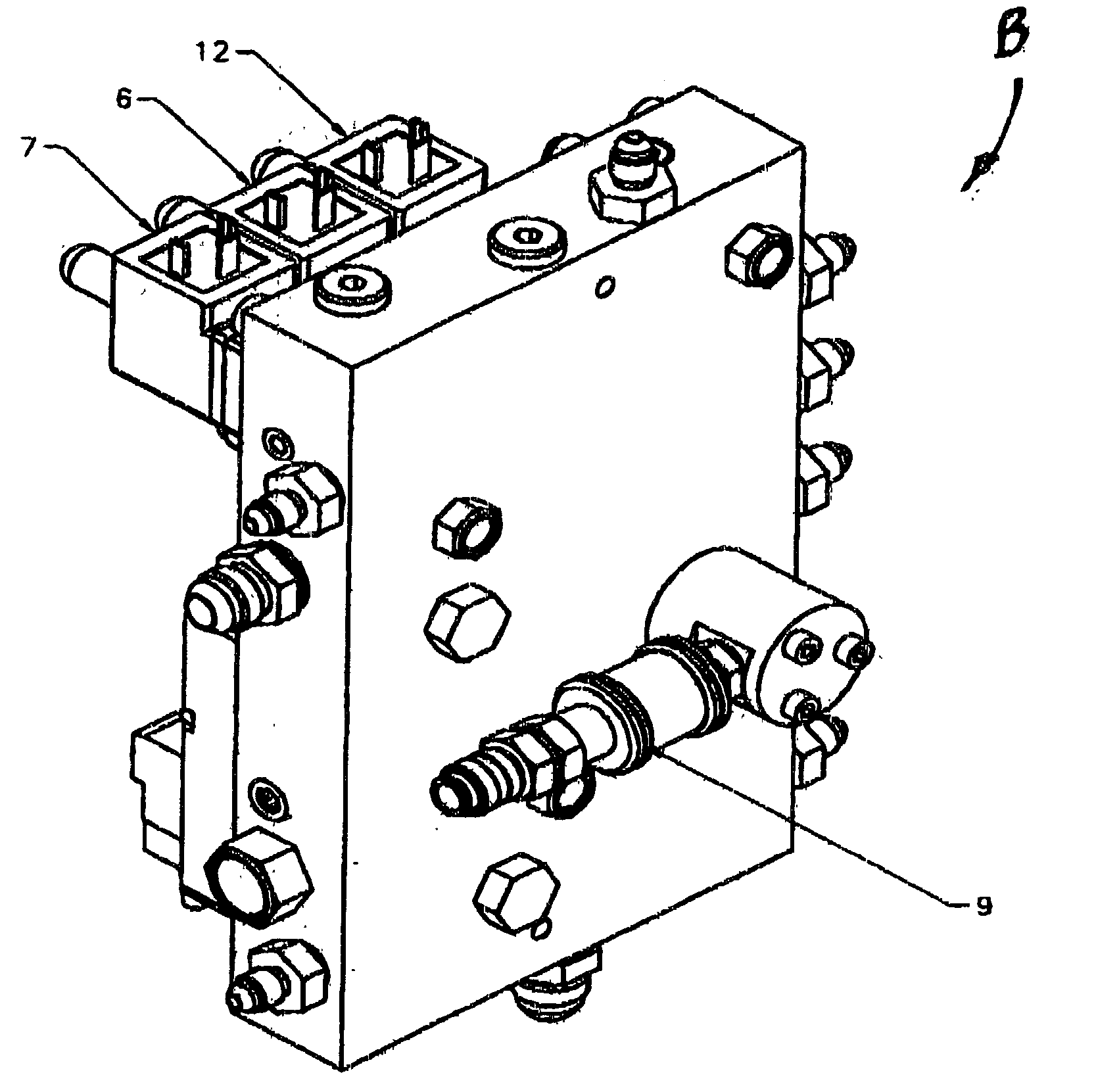 Integrated pneumatic manifold