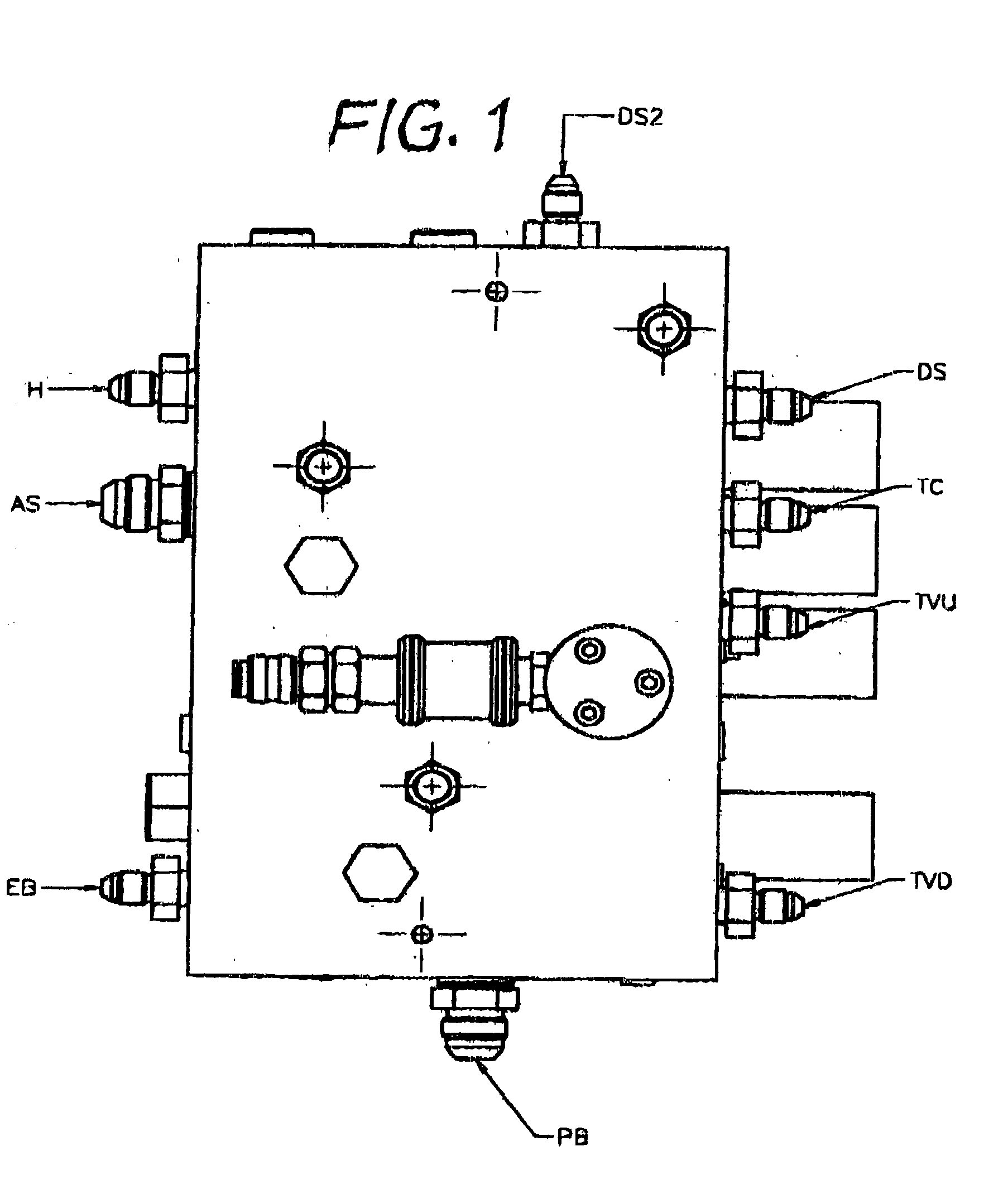 Integrated pneumatic manifold