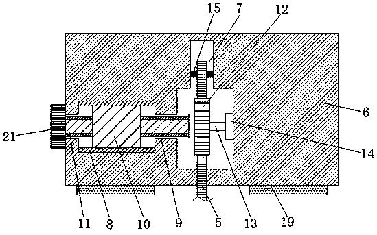 Rivet welding platform capable of precise processing