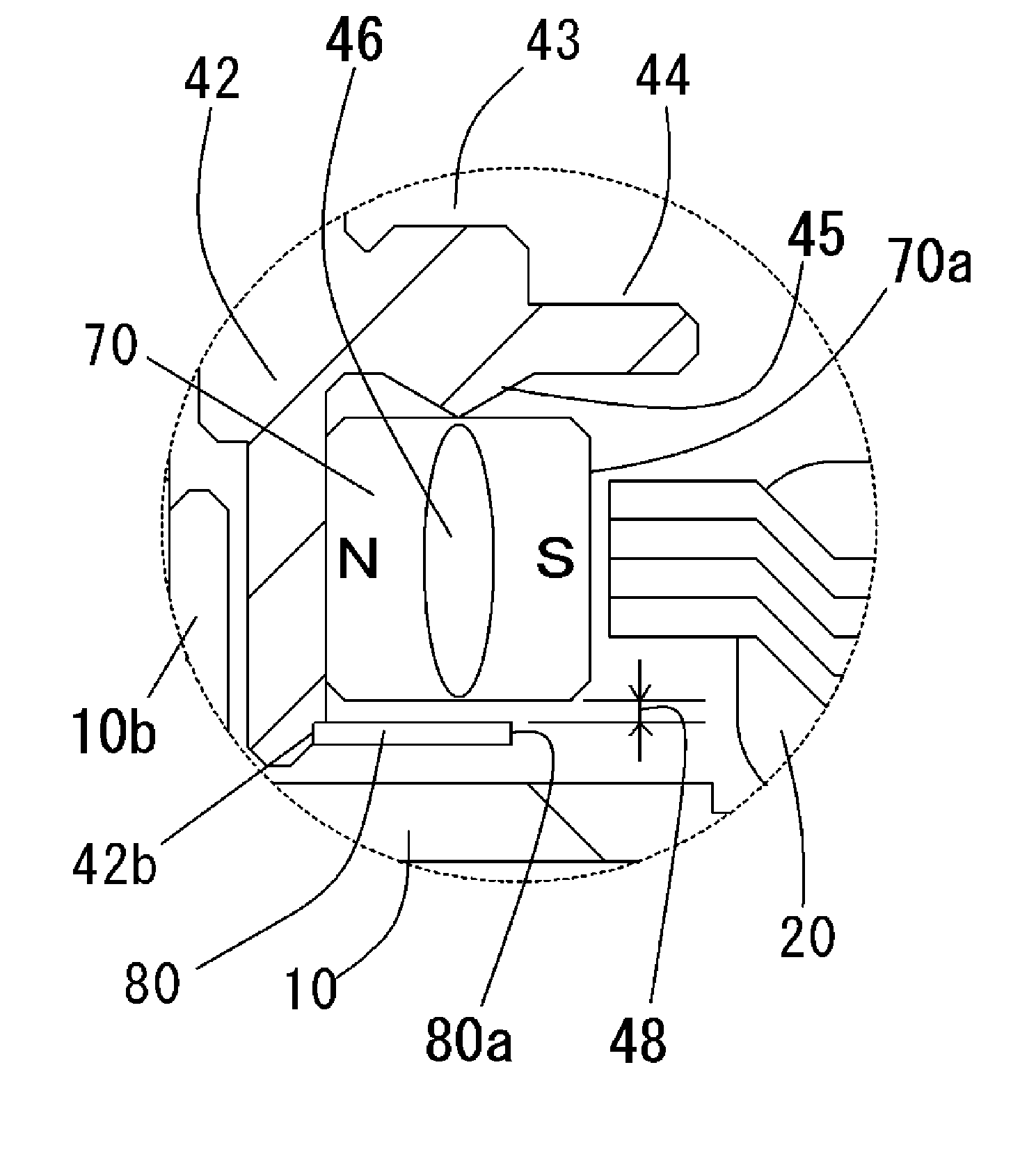 Brushless motor and recording disk driving apparatus having the brushless motor