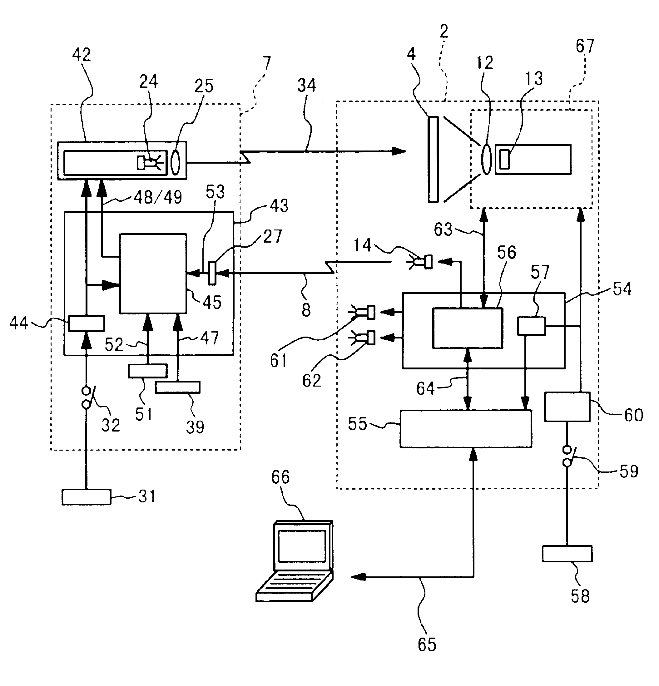 Laser gun and shooting system for the same