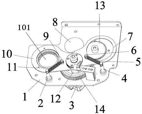 Stage lighting driving system and stage lighting using the system