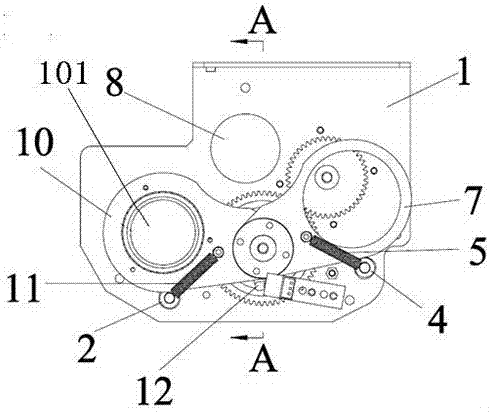 Stage lighting driving system and stage lighting using the system