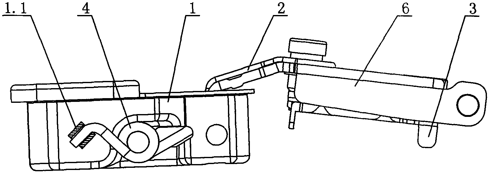 Hinge for furniture