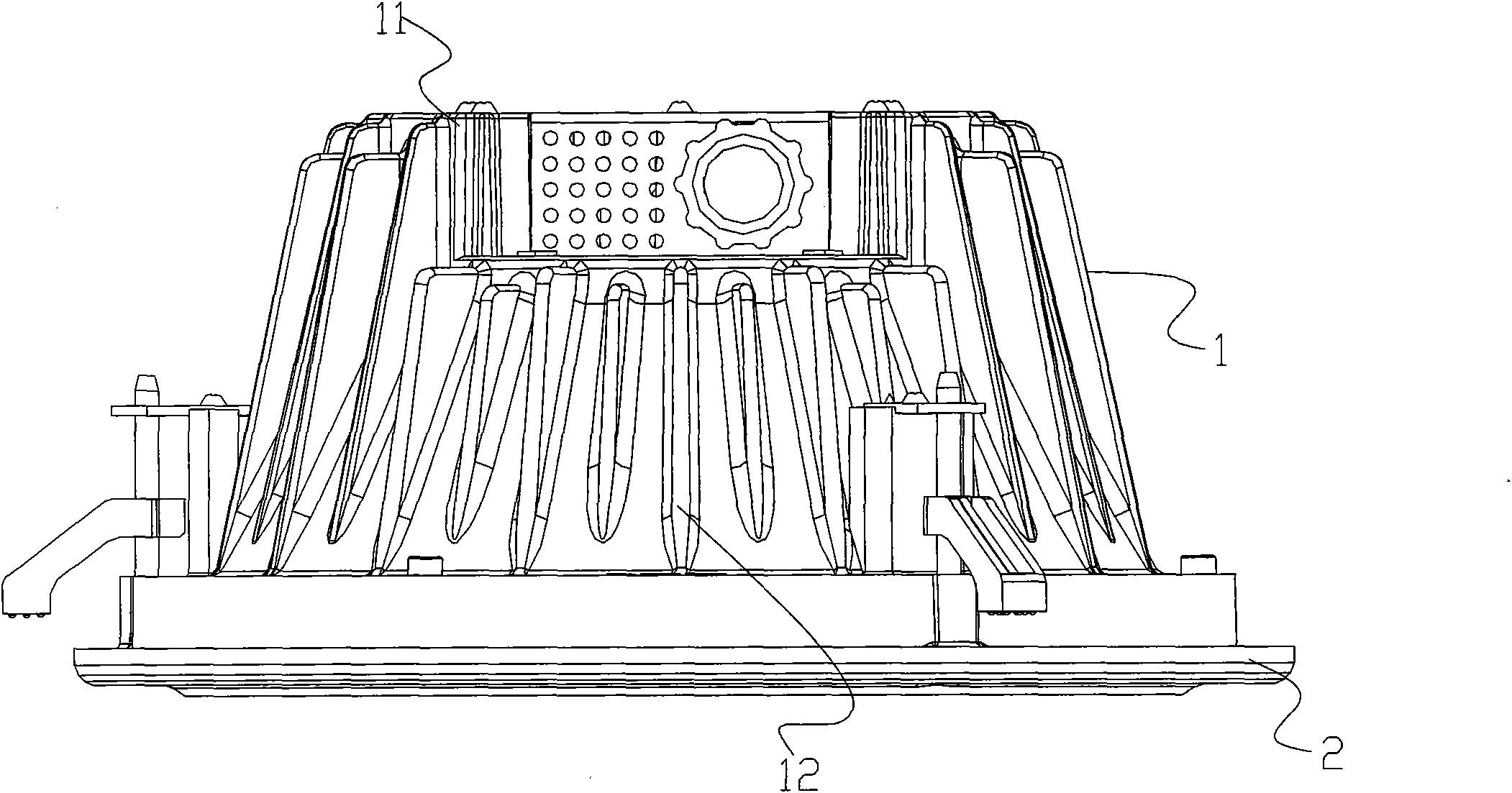 LED (Light-Emitting Diode) embedded barrel lamp