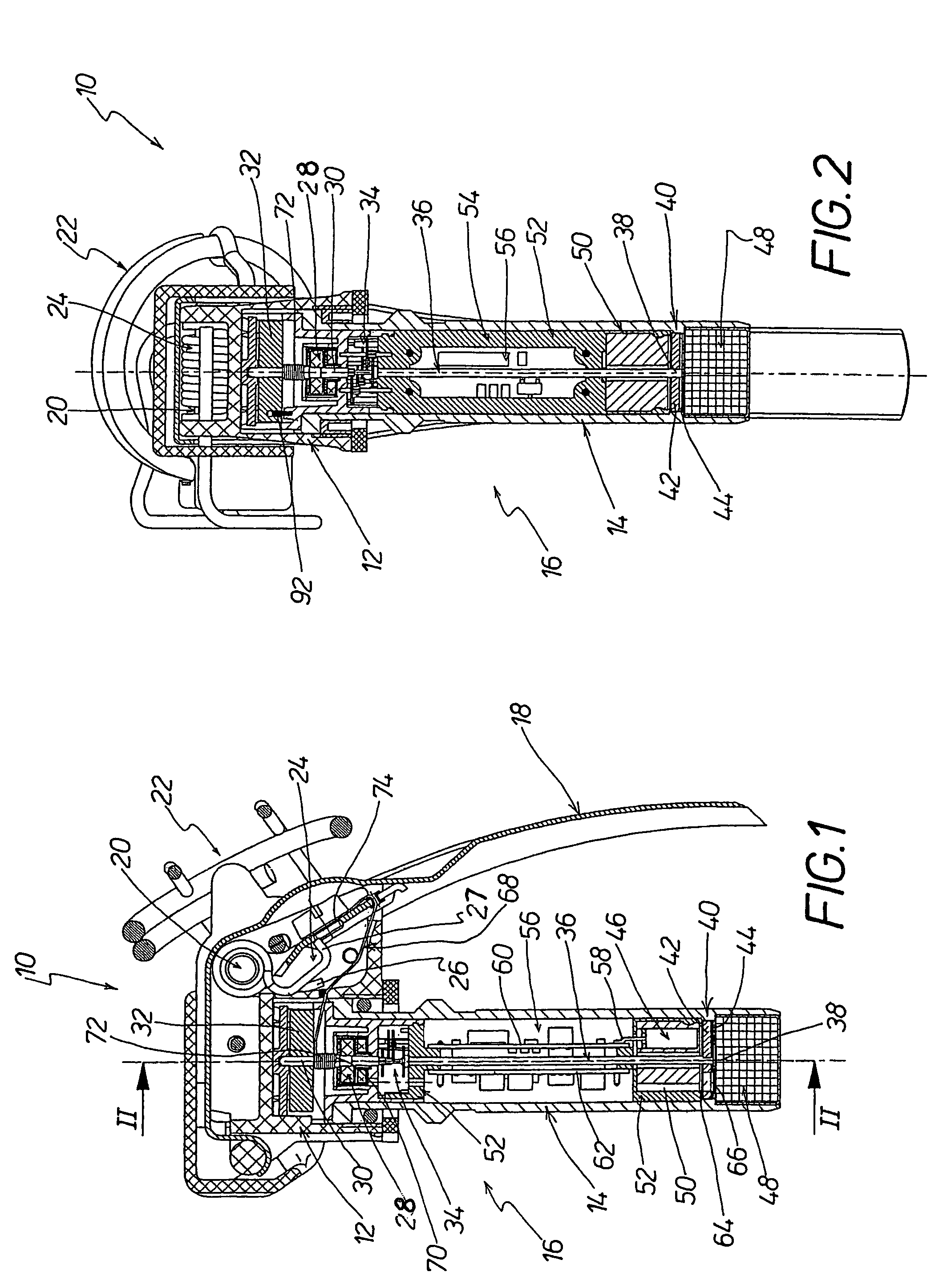 Mechano-electrical fuse for a hand grenade