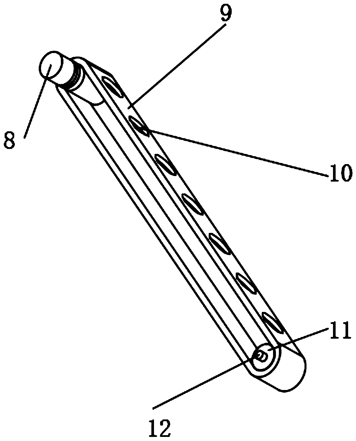 Code spraying printer for plastic packaging box and capable of facilitating ink adding