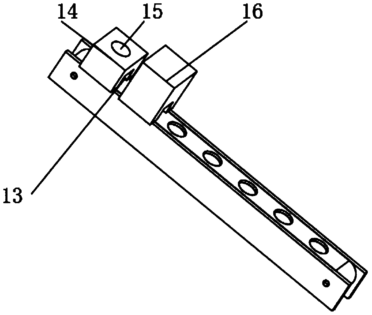 Code spraying printer for plastic packaging box and capable of facilitating ink adding