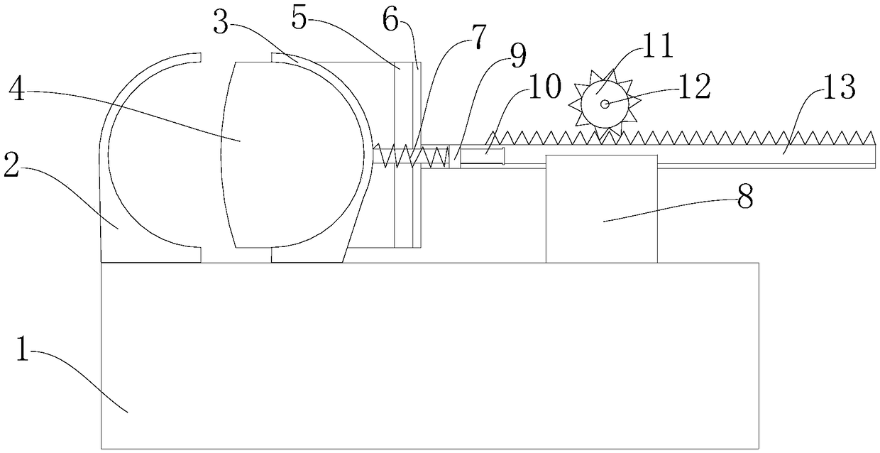 Equipment for cutting off bio-degraded plastic pipes