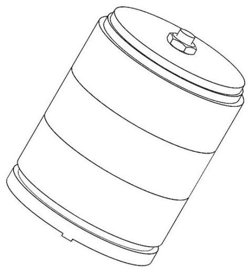 Shock absorber capable of changing damping and adjusting mass and rigidity and rigidity quantitative regulation method