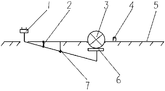 Visual charging device and use method thereof