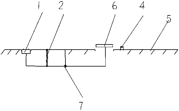 Visual charging device and use method thereof