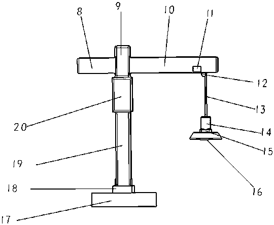 Visual charging device and use method thereof