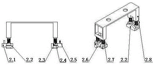 High-speed rail unballasted double-track pavement multifunctional intelligent vehicle