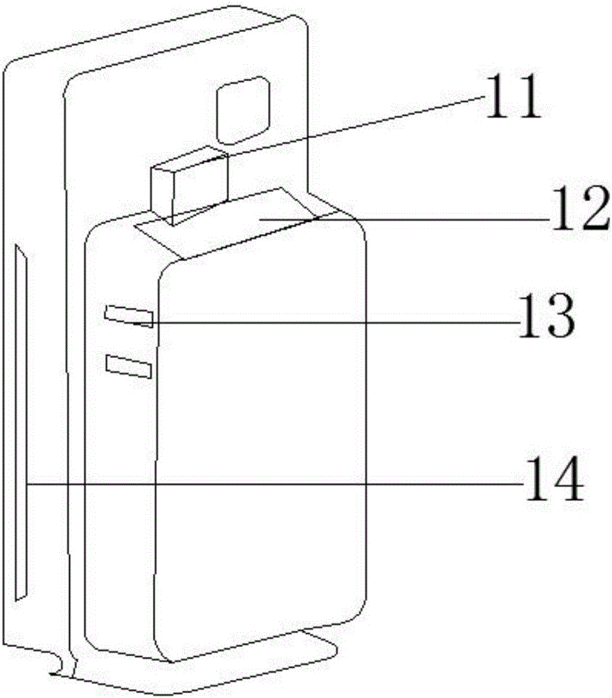 Processing circuit applied to air purifier with quality detection function